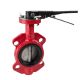 845-series-cast-iron-wafer-style-butterfly-valve-lever-operated-stainless-disc