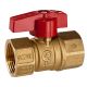 609-9660 Series - Forged Brass Ball Valve, 2 Piece Body, FxF, Lever Handle